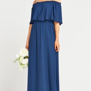 XS Hacienda Maxi Dress - Navy - Show Me Your MuMu